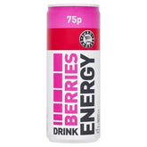 Euro Shopper Berries Energy Drink 250ml (Case of 24)  Adomoo